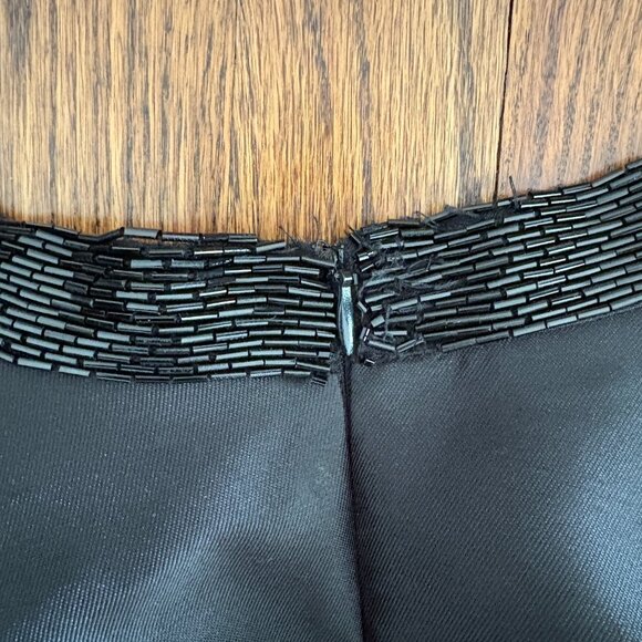 Tarik Ediz Women's Black Tie in Front Top Long Sleeve Shirt/Skirt Bundle Size 6 - Picture 13 of 15